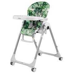 Стульчик-шезлонг Peg-Perego Prima Pappa Follow Me экокожа foliage