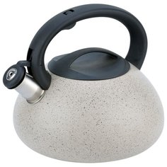 Mercury Чайник со свистком MC-6530/MC-6531/MC-6532 3 л бежевый