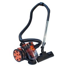 Пылесос Kelli KL-8005 оранжевый/черный