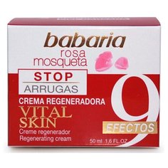 BABARIA Vital Skin регенерирующий крем для лица 9 эффектов с маслом мускусной розы, 50 мл