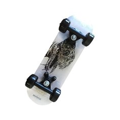 Скейтборд Novus NSB-19.02 белый/черный