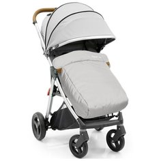 Прогулочная коляска Oyster Zero (с накидкой) pure silver