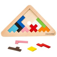 Головоломка BONDIBON Зигзаг (BB4182) бежевый/многоцветный