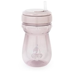 Большой поильник с трубочкой Happy Baby 14011, 360 мл lilac