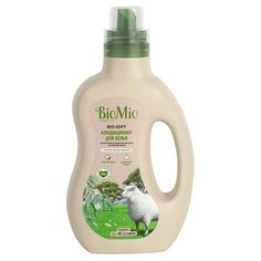 Кондиционер для белья BIO-SOFT с эфирным маслом эвкалипта и экстрактом хлопка BioMio 1 л флакон