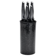 Набор MAYER & BOCH 5 ножей с подставкой 27431 черный / серый