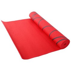 Коврик (ДхШхТ) 173х61х0.5 см Larsen PVC с принтом красный