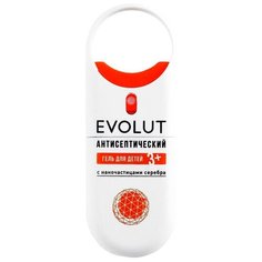 Гель для рук Evolut детский антисептический с наночастицами серебра 15 мл
