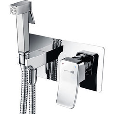 Смеситель для душа Wasserkraft Aller с гигиеническим набором, хром (10638)