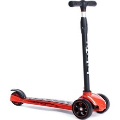 Трехколесный самокат BIBITU материал - металл/пластик STRONG SKL-010, красный