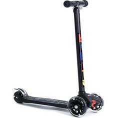 Трехколесный самокат BIBITU материал - металл/пластик CAVY SKL-07, черный