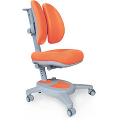 Кресло Mealux Onyx Duo (Y-115) KY + чехол/обивка оранжевая однотонная