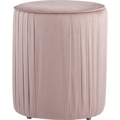 Пуф Stool Group Мира малый вельвет пыльно-розовый Emera SLIM HLR-28