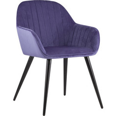 Кресло Stool Group Кристи вельвет синий Christy HLR-66