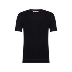 Футболка из смеси льна и хлопка Brunello Cucinelli