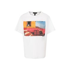Хлопковая футболка Escada