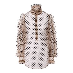 Блузка в горох Dries Van Noten