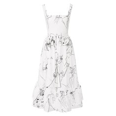 Хлопковое платье Alexander McQueen