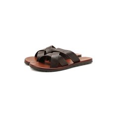 Кожаные шлепанцы Corneliani