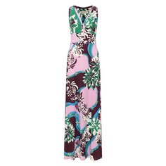 Платье из смеси вискозы и шелка Emilio Pucci