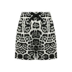Шорты из смеси вискозы и хлопка Dries Van Noten