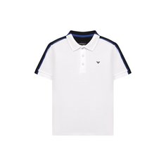 Хлопковое поло Emporio Armani