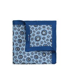 Шелковый платок с узором Kiton