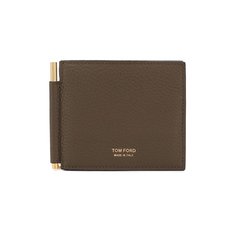Кожаный зажим для денег Tom Ford