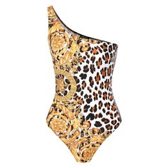 Слитный купальник Versace