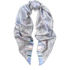 Шелковый платок с принтом Michele Binda