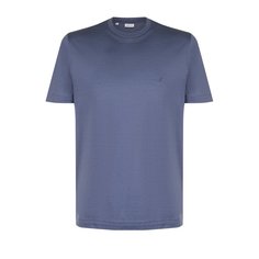 Хлопковая футболка с круглым вырезом Brioni