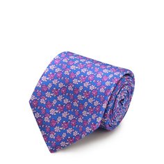 Шелковый галстук с узором Kiton