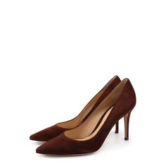 Замшевые туфли Gianvito 85 Gianvito Rossi