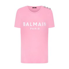 Хлопковая футболка Balmain