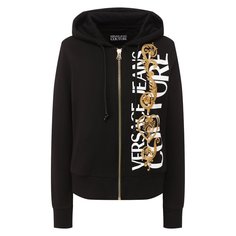 Хлопковая толстовка Versace Jeans Couture