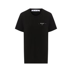Хлопковая футболка Off-White