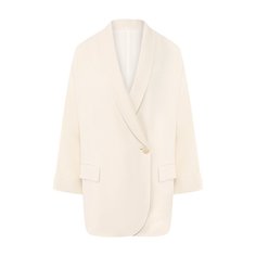 Жакет из смеси вискозы и льна Brunello Cucinelli