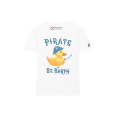 Хлопковая футболка MC2 Saint Barth
