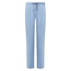 Брюки из смеси шерсти и льна Brioni
