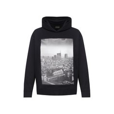 Хлопковое худи Emporio Armani
