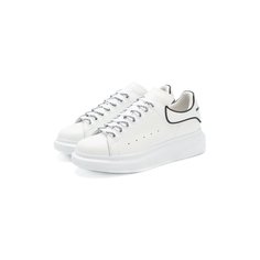 Кожаные кеды Alexander McQueen