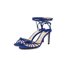 Замшевые босоножки Lovella 85 Jimmy Choo