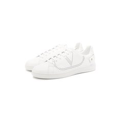 Кожаные кеды Valentino Garavani Backnet Valentino