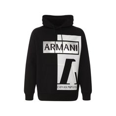 Хлопковое худи Emporio Armani