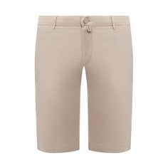 Шорты из смеси льна и хлопка Kiton