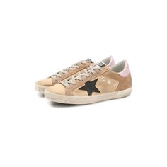 Комбинированные кеды Mid Star Golden Goose Deluxe Brand