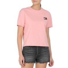 Футболка TOMMY JEANS DW0DW06813 розовый