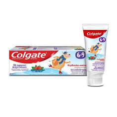 Зубная паста Colgate Детская 6-9лет Клубника-Мята 60 мл