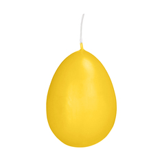 Свеча пасхальная Bolsius яйцо желтая