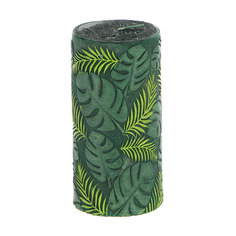 Свеча Dekor pap зеленые листья 6,5x14 см
